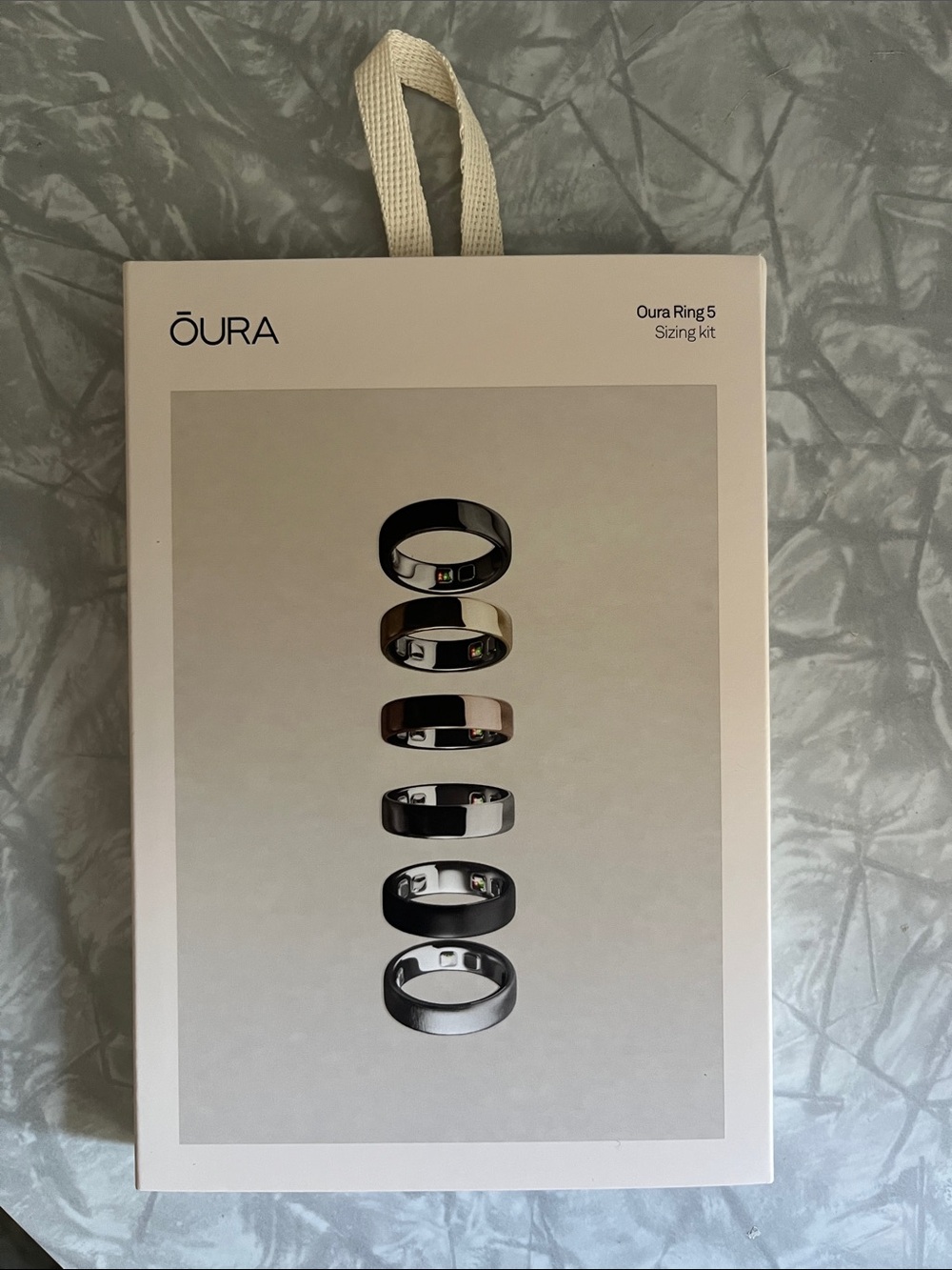 Oura Ring 5 Sizing Kit